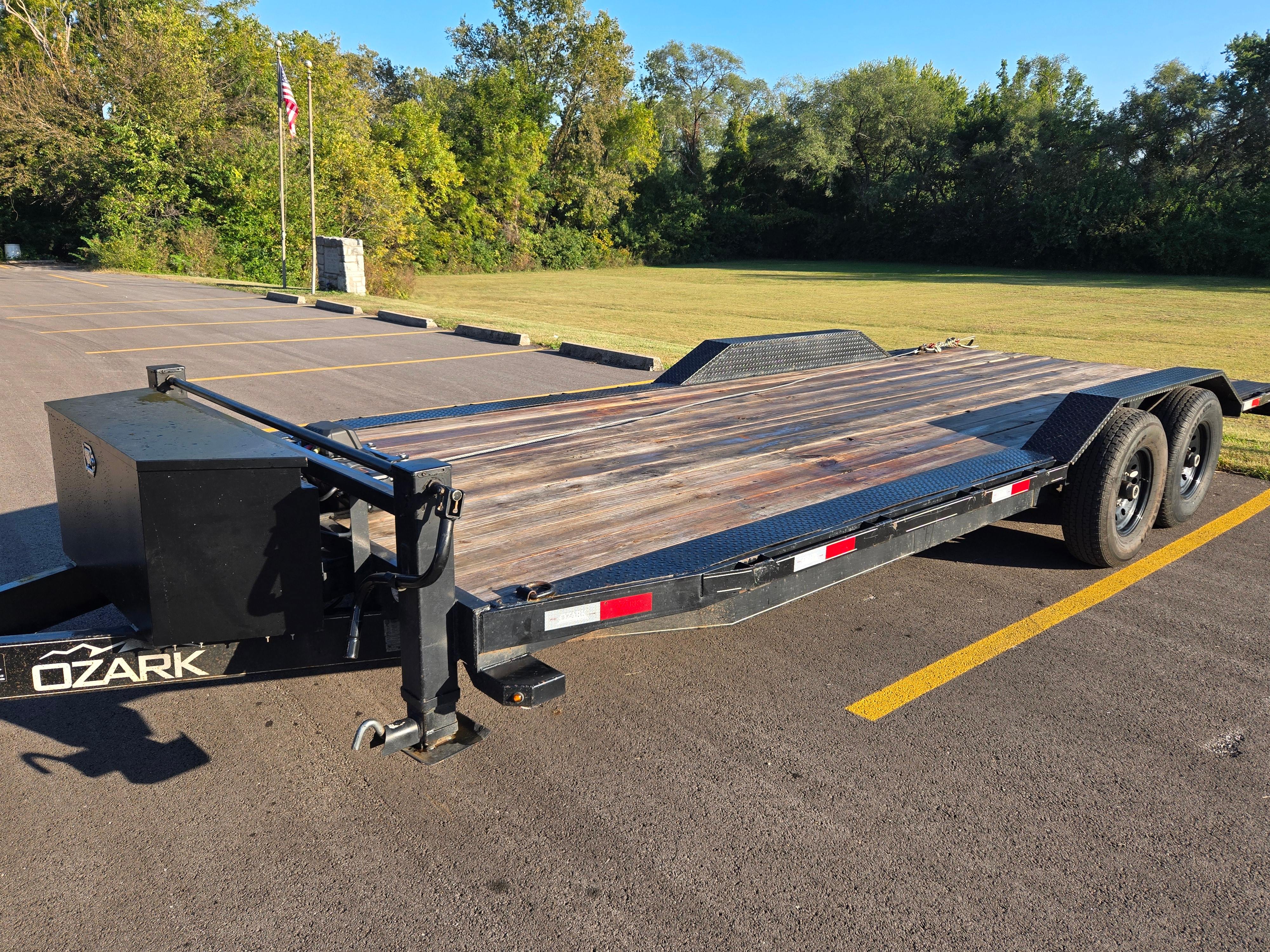 2022 Ozark 102x22 Equipment Trailer - Image 1